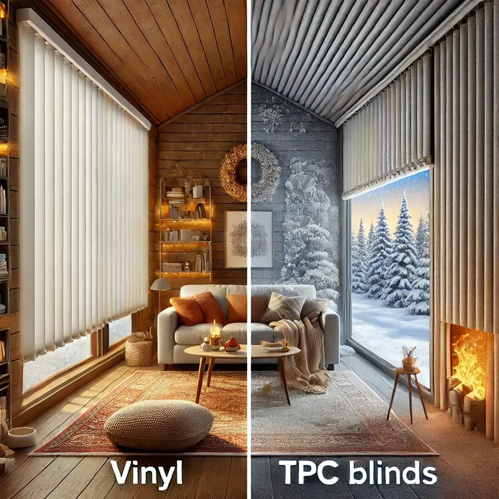 Vinyl Vs TPC Blinds For Winter