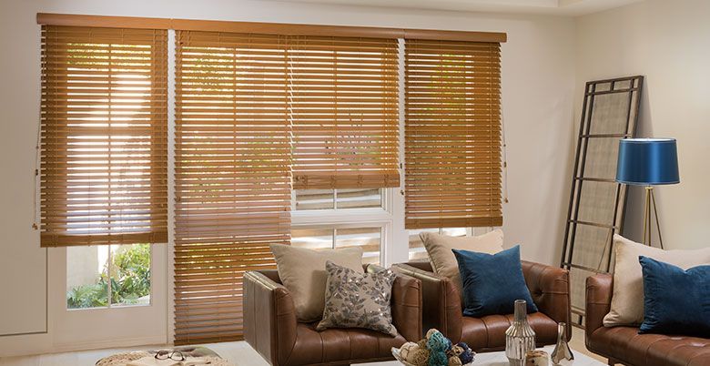 Wood and Faux Wood Blinds