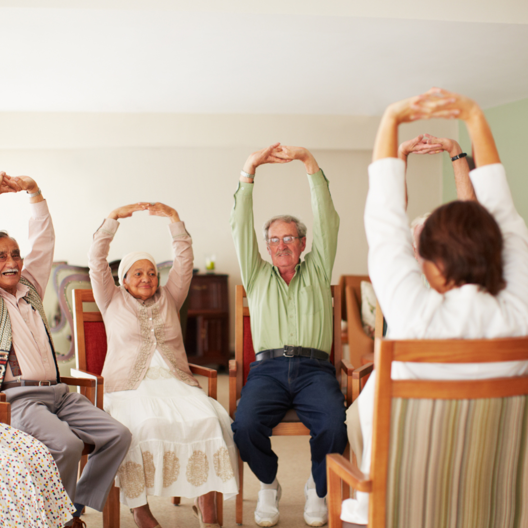 exercising elderly