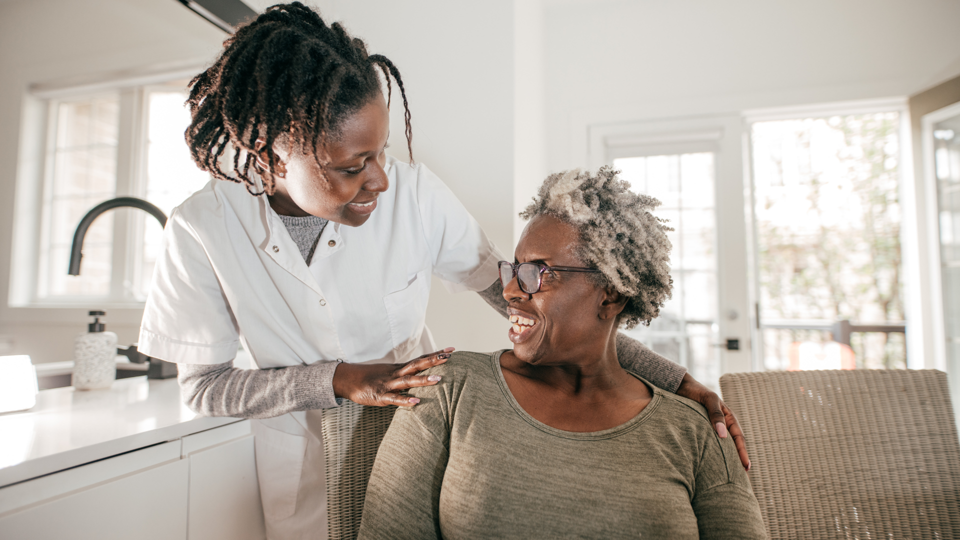 Home care for senior women