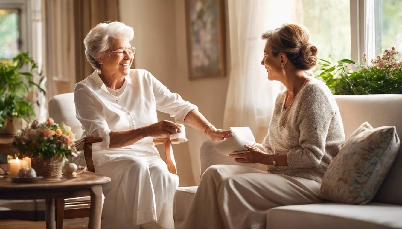 an image that represents in home caregiving