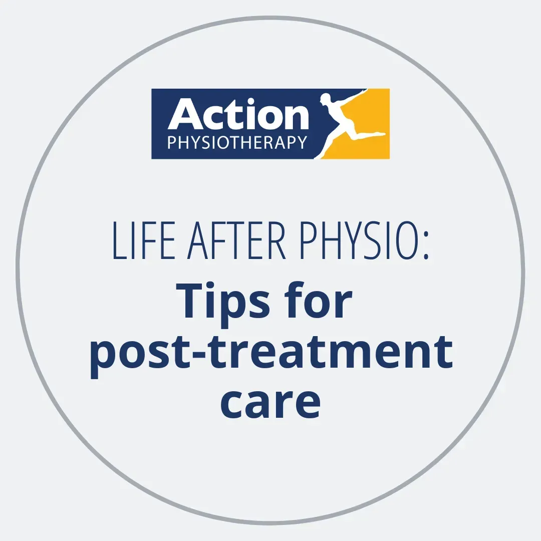 Action Physiotherapy Logo with Life After Physio: Tips for Post-Treatment Care — Action Physiotherapy in Cooks Hill, NSW