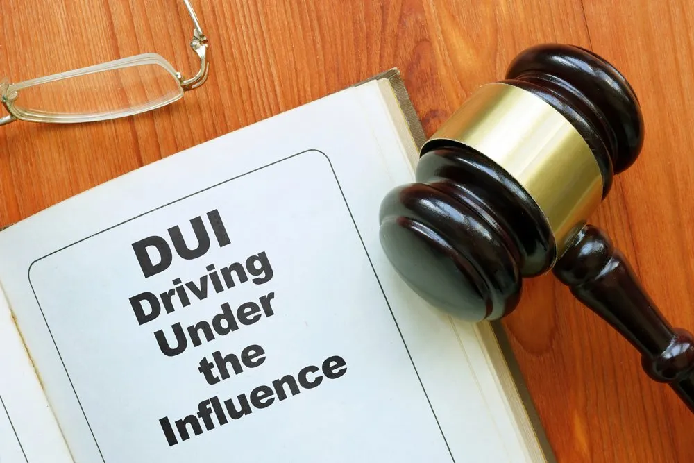 DUI Book With Gavel