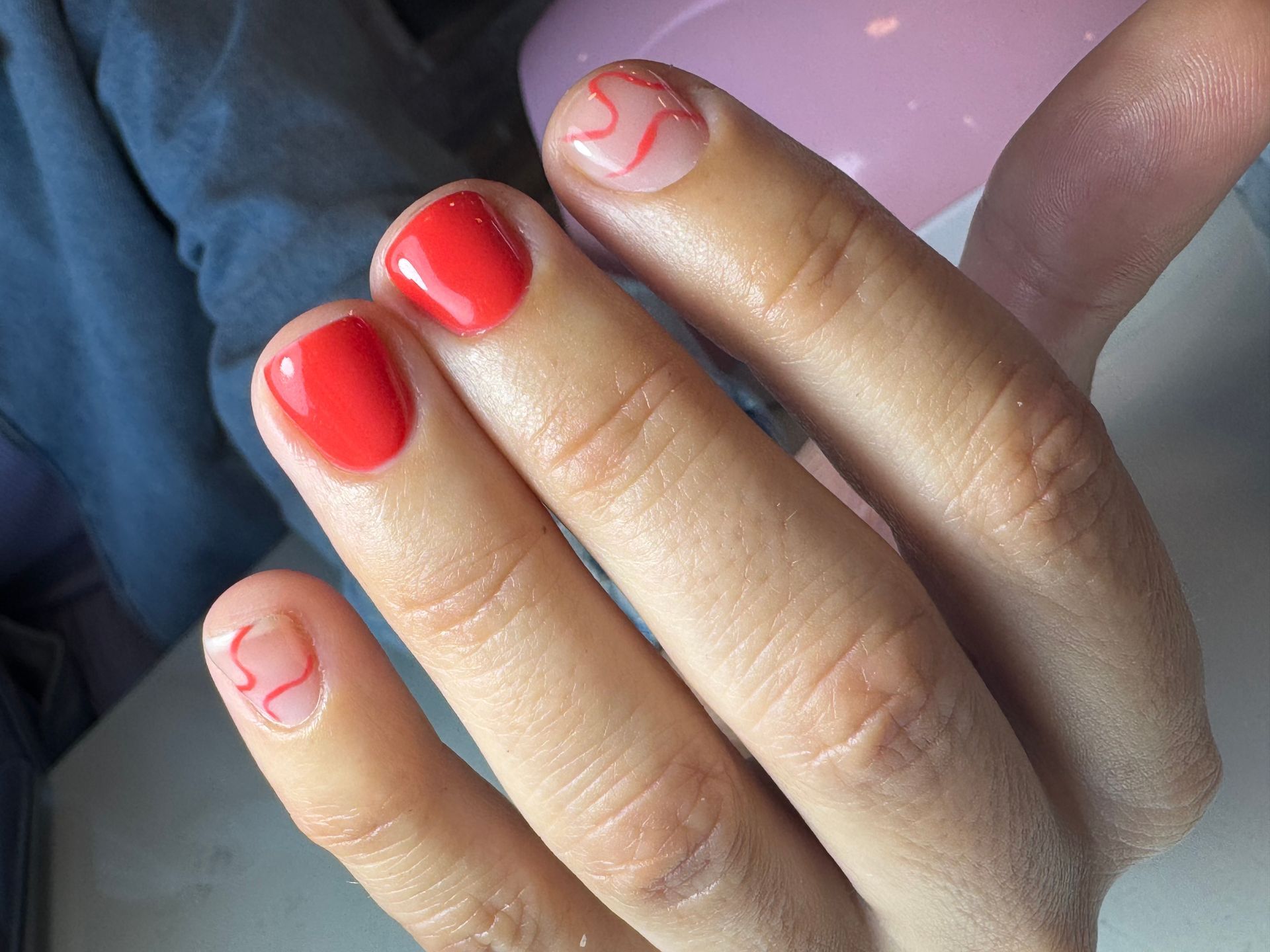 Esmaltado Permanente Coral