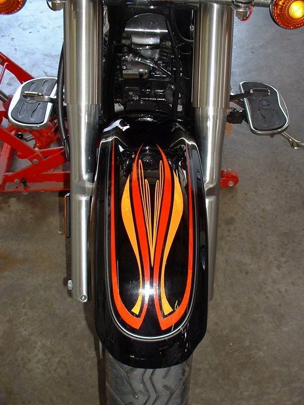 Mudguard On Front Design — Springfield, MO — Stripes and Stuff Graphics