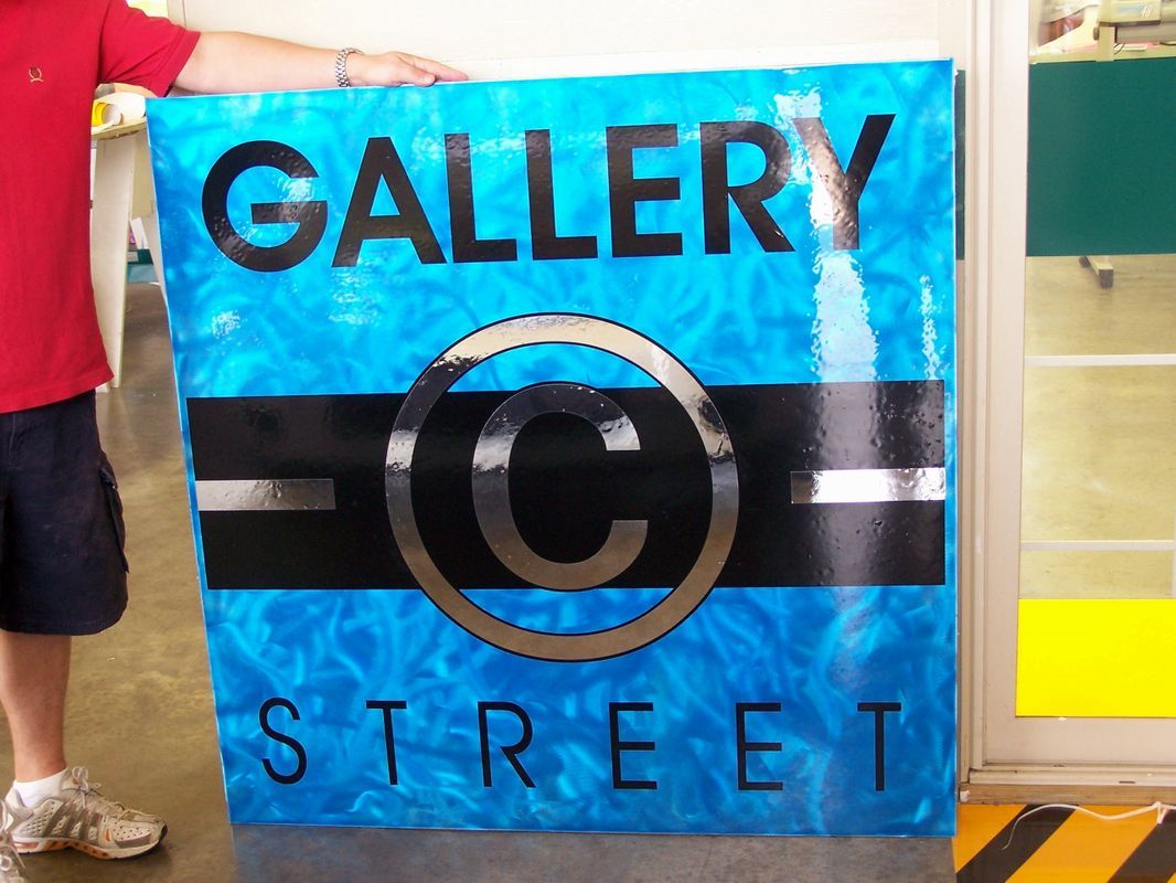 Gallery Street Signs — Springfield, MO — Stripes and Stuff Graphics