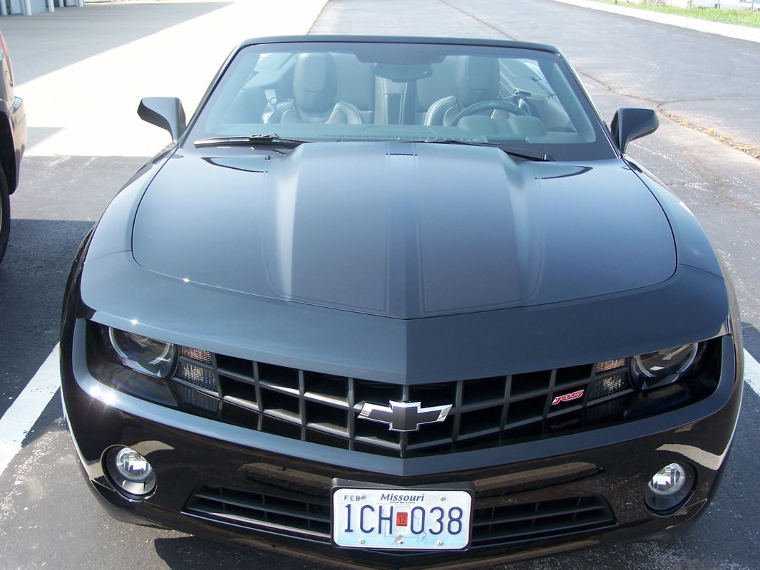 Black Chevrolet Car — Springfield, MO — Stripes and Stuff Graphics