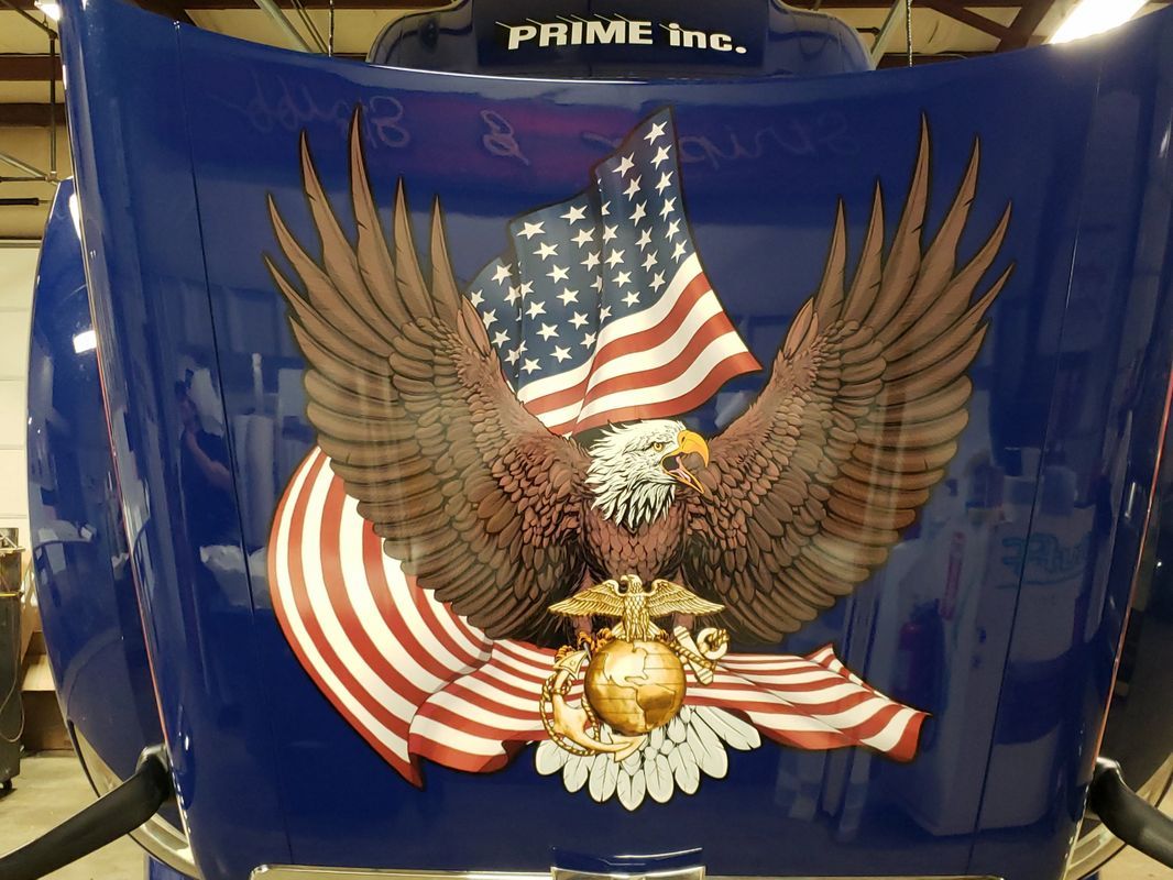 American Eagle Logo — Springfield, MO — Stripes and Stuff Graphics