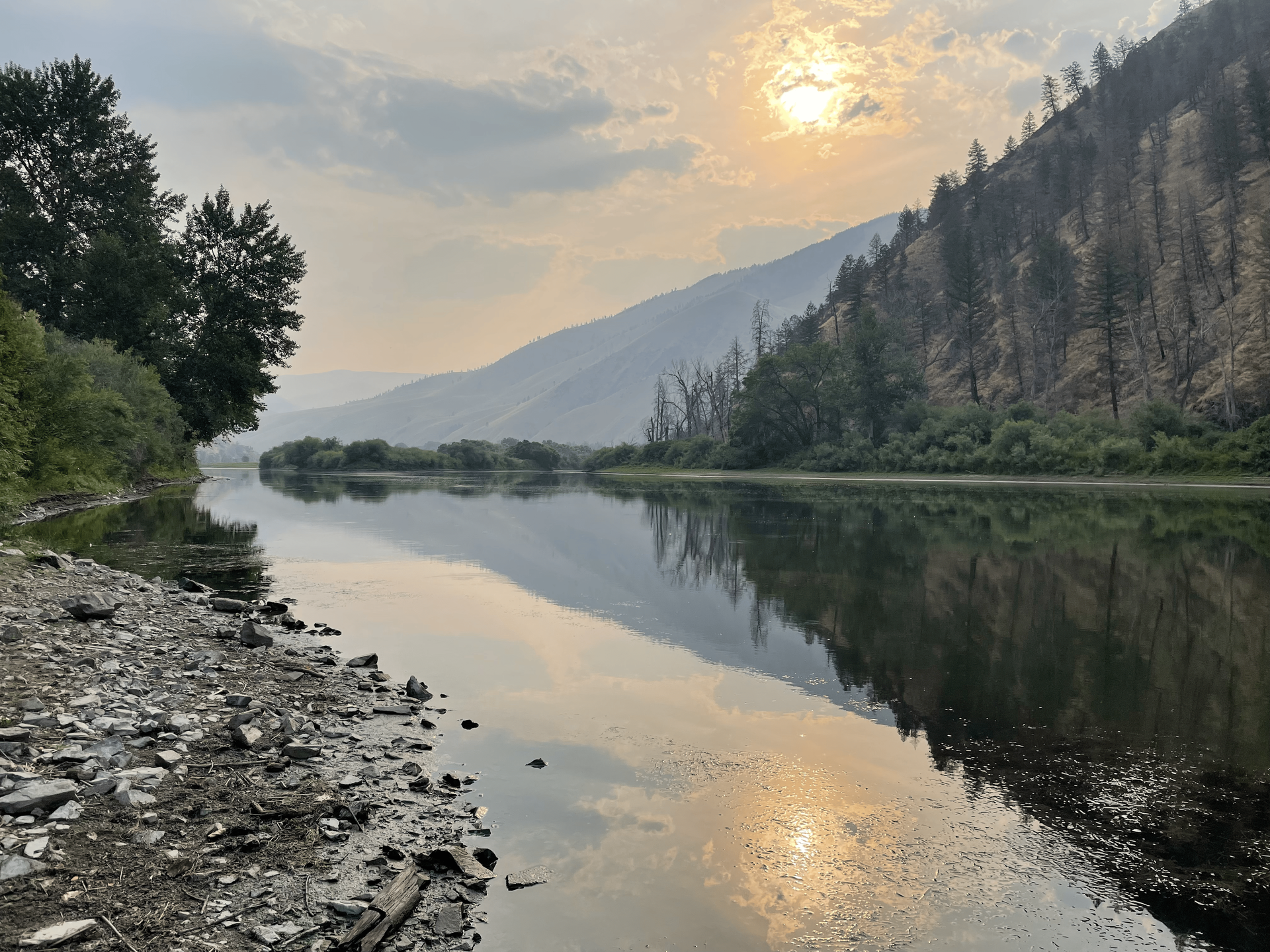 Whitewater rafting adventure on the Salmon River in Idaho.