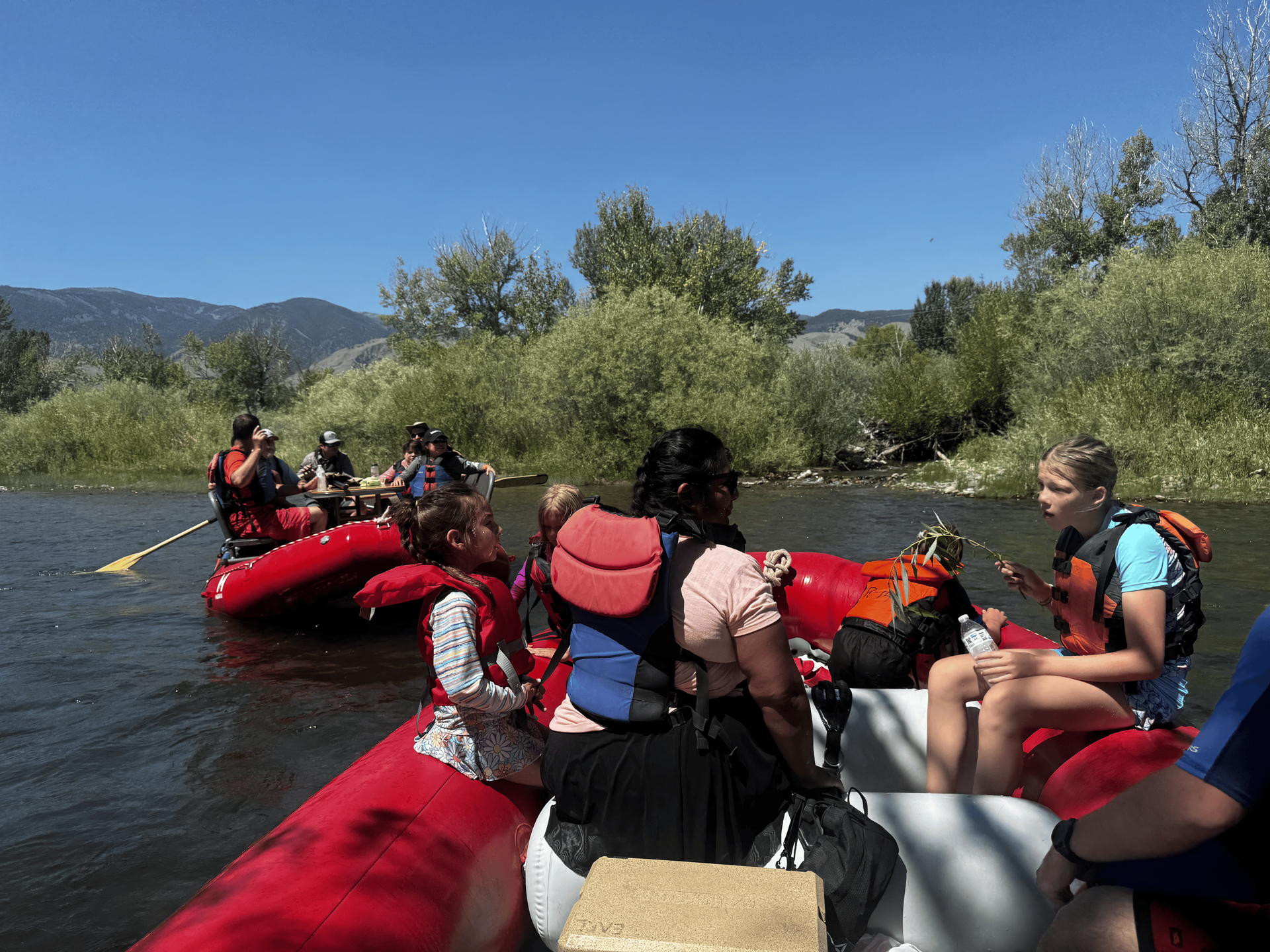 Thrilling whitewater rafting on the Salmon River in Idaho