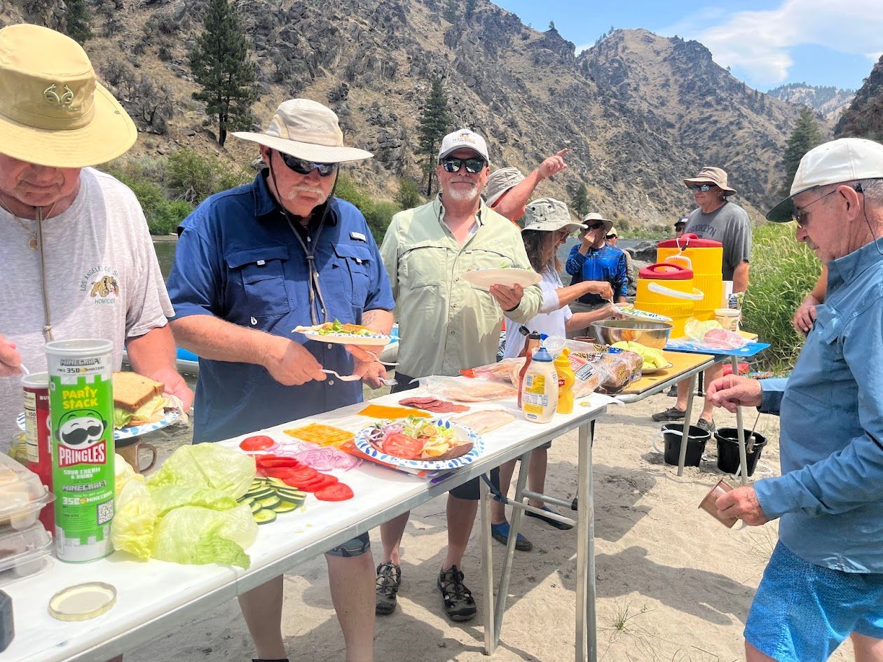Rawhide River Trips Lunch