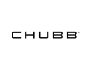 CHUBB logo, the word CHUBB in a sans-serif font.