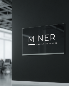 A close up of a worldwide insurance agency logo on a piece of paper.