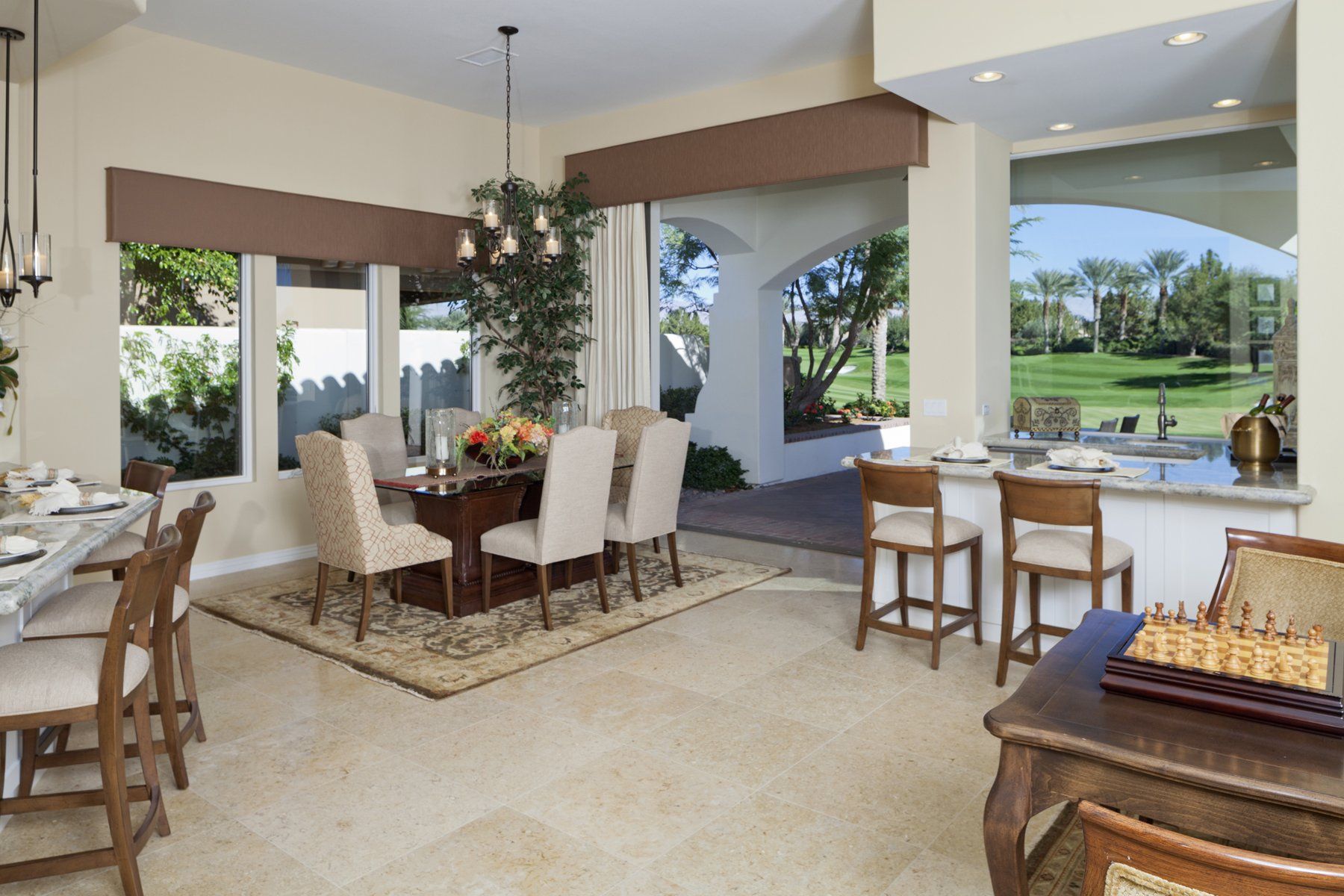 Open Dinning Area - Beaumont, CA - Absolute Cabinets Inc