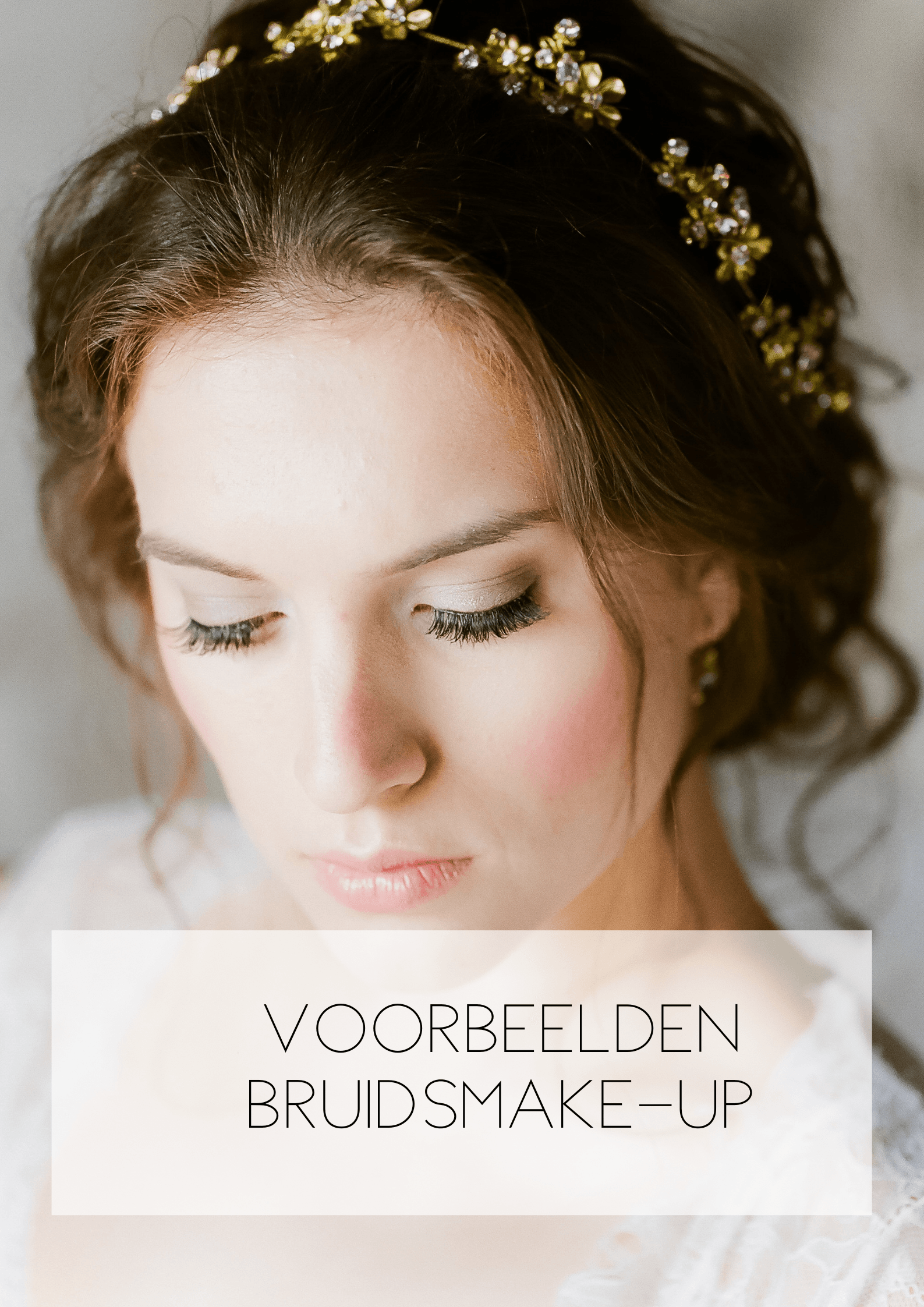 Bruidsmake-up naturel smokey eye inspiratie The beautiful bride company charlotte tilbury mac cosmetics ardell lashes peggy sage kunstwimpers langhoudende bruidsmake-up professionele make-up