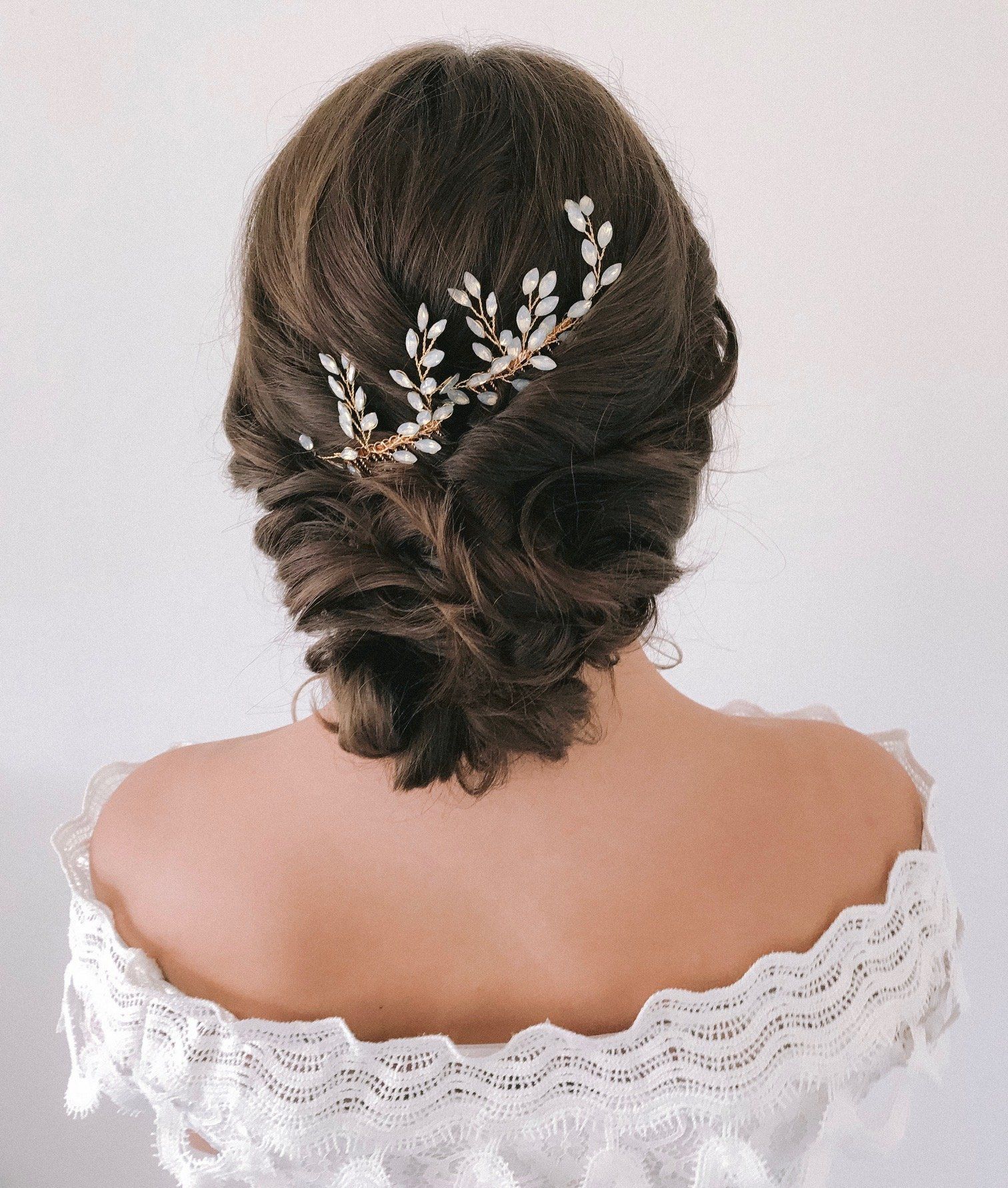 Bruidskapsel opgestoken