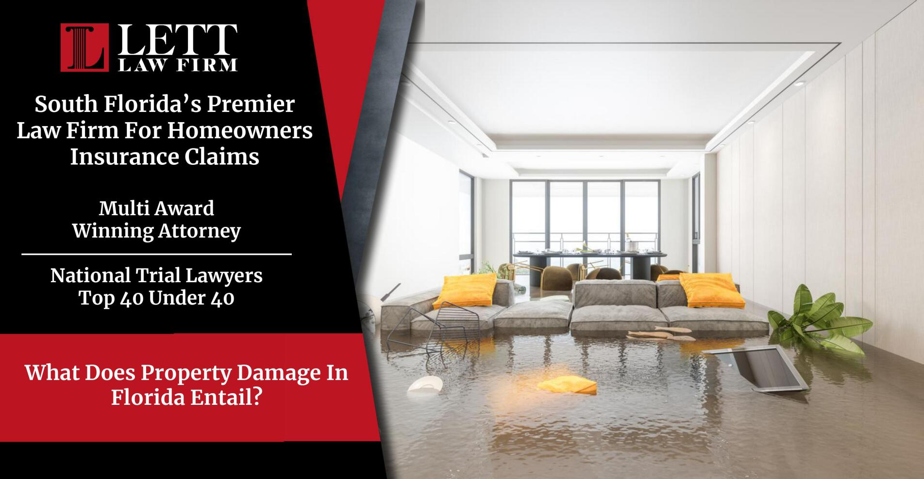 Miami Homeowners Insurance Lawyer - What Does Property Damage In Florida Entail?