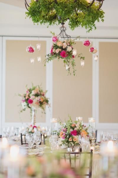 pink and white wedding flowers