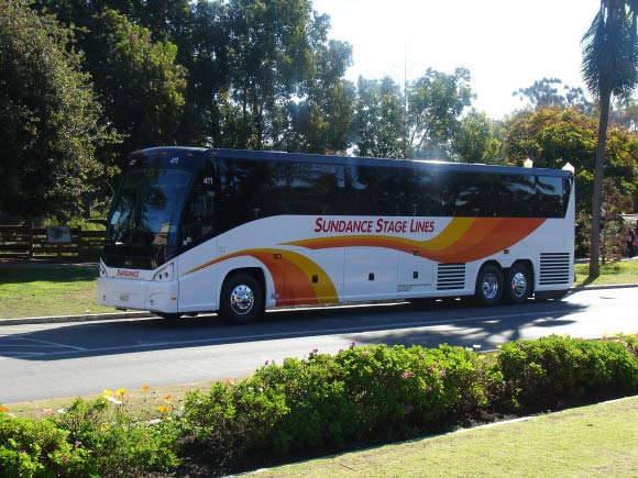 56-Passenger Bus — At Balboa Park in San Diego, CA