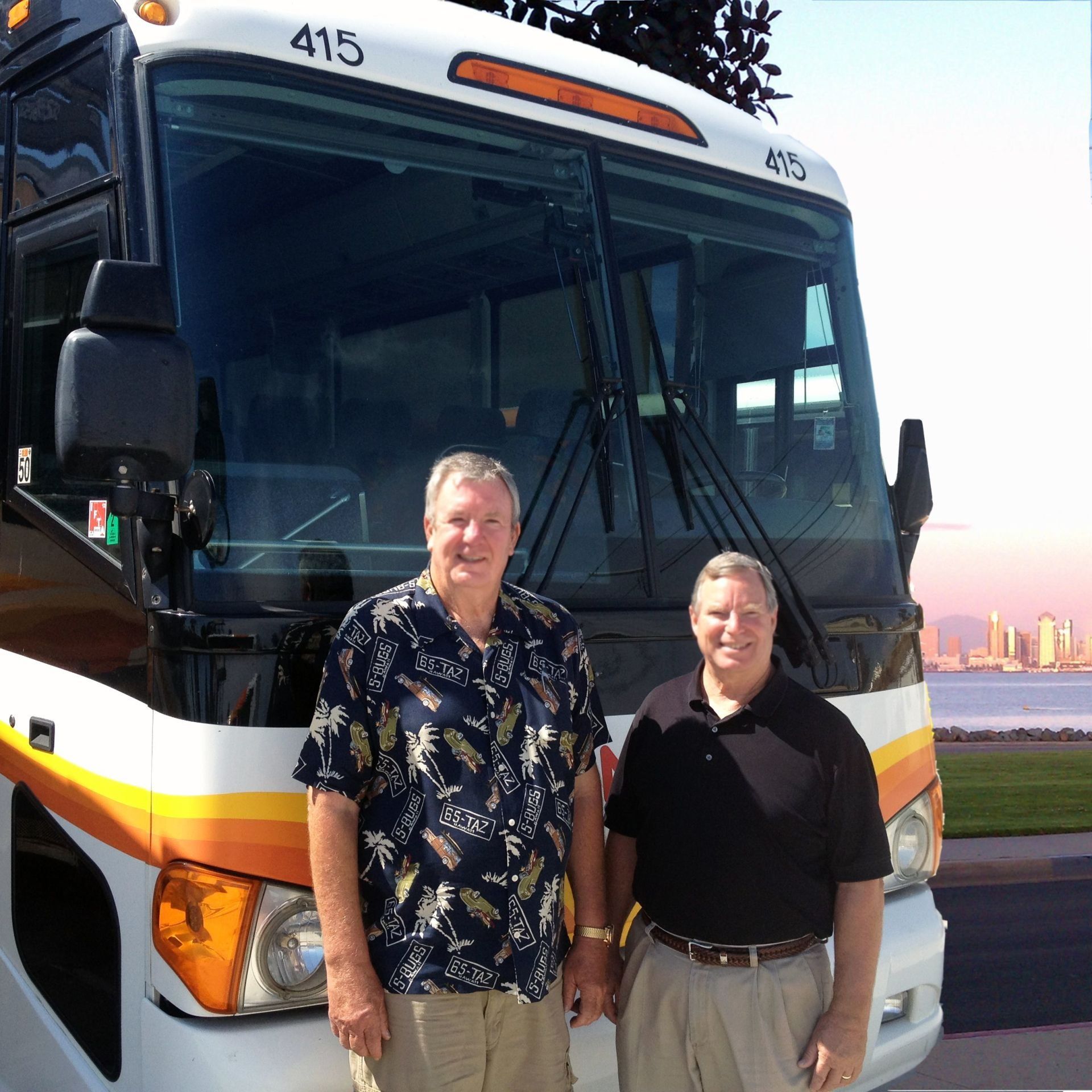Charter Bus Services — Jim And Dave in San Diego, CA