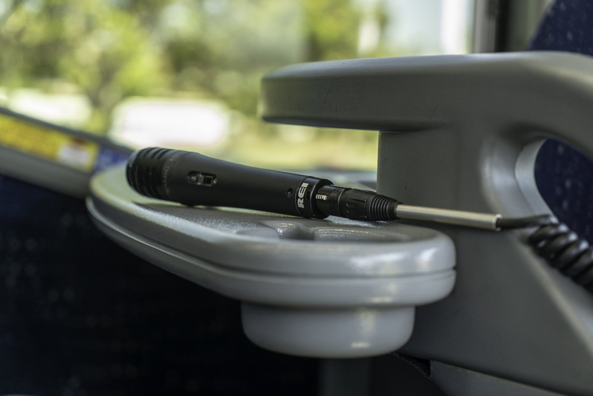 P.A. System - Motor Coach Features in San Diego, CA