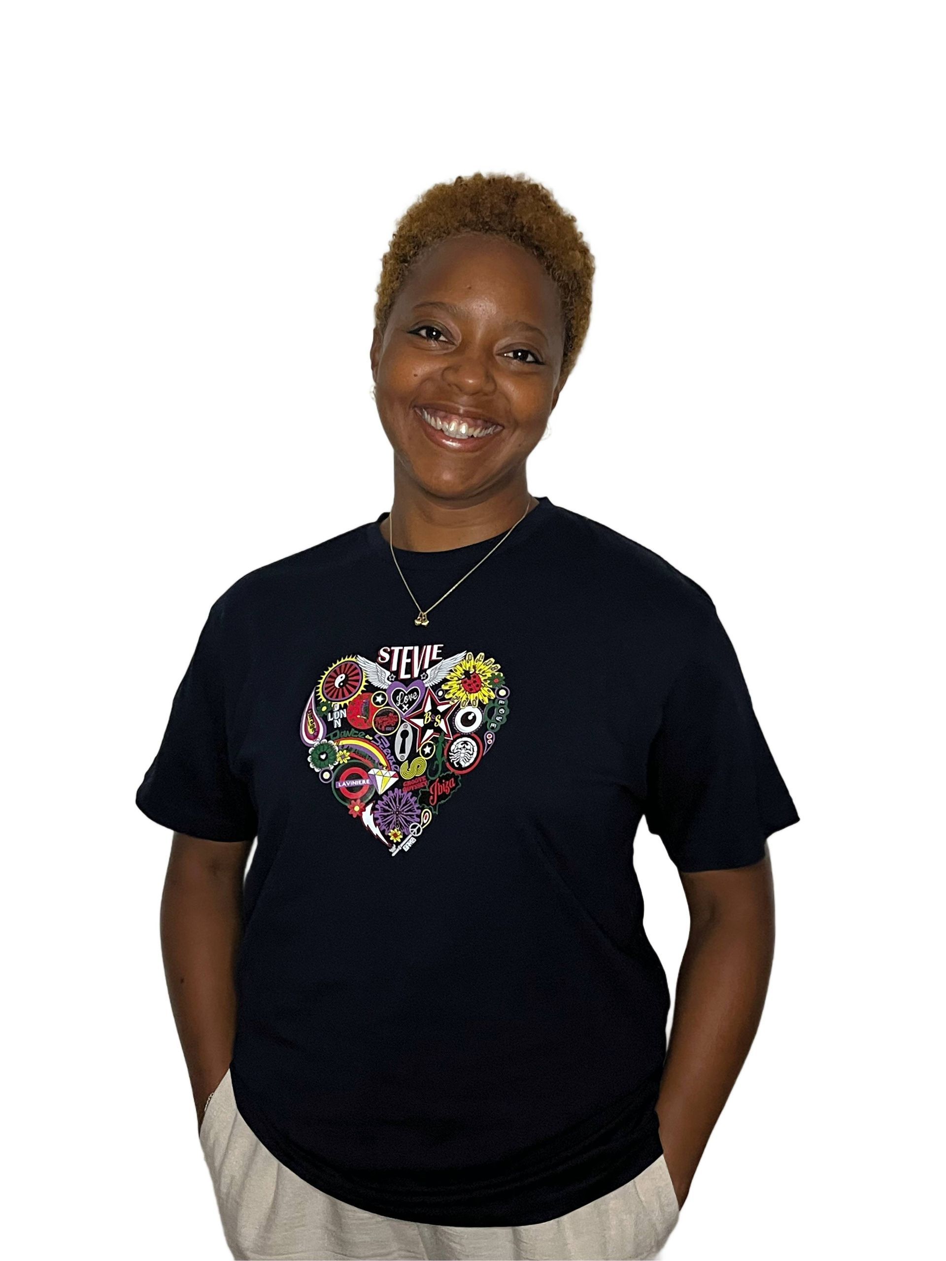 Heart-shaped Work of Art T-Shirts