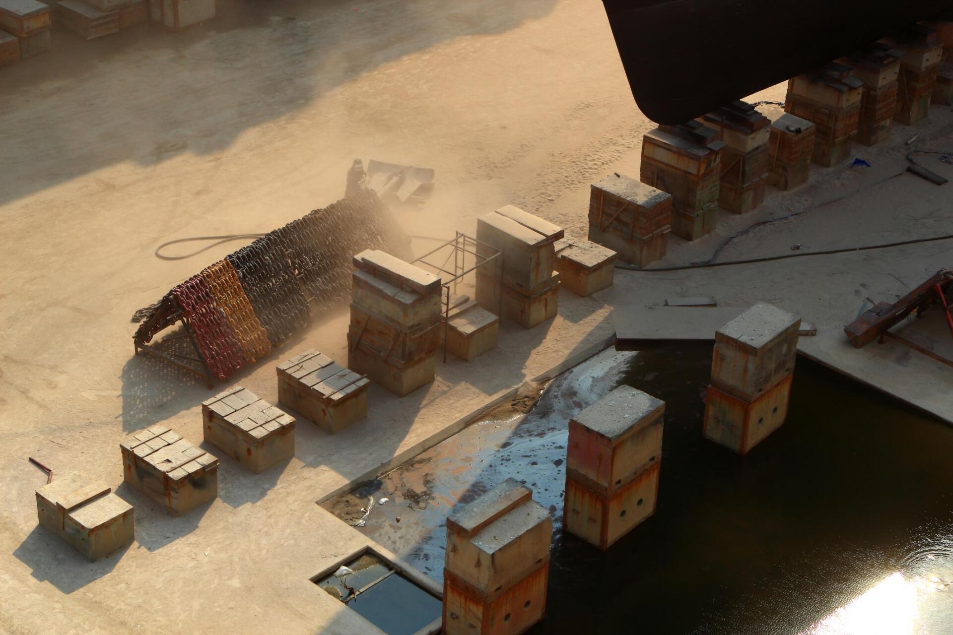 worker in the construction site