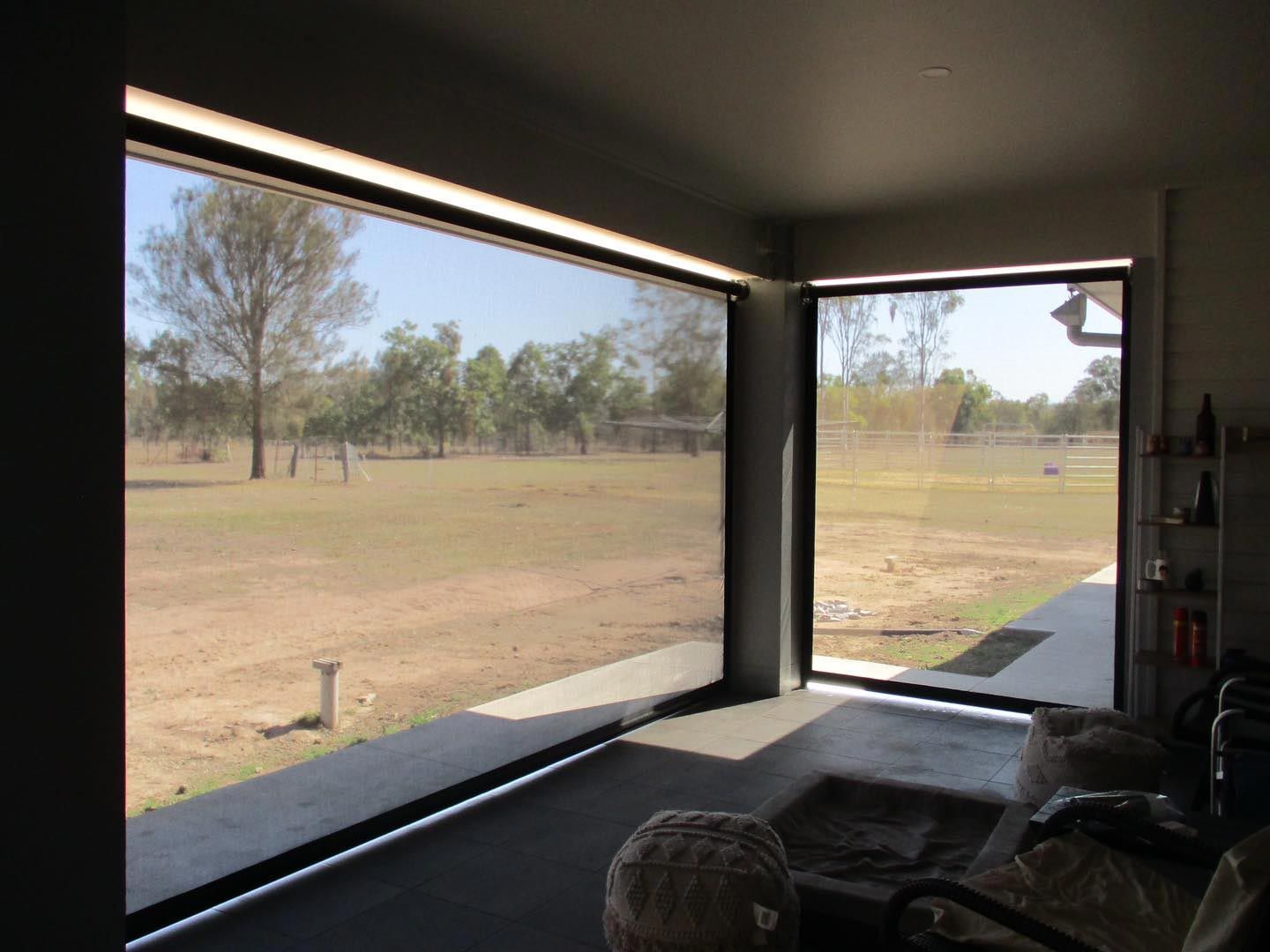 Ziptrak Blinds View From The Inside Of A Room