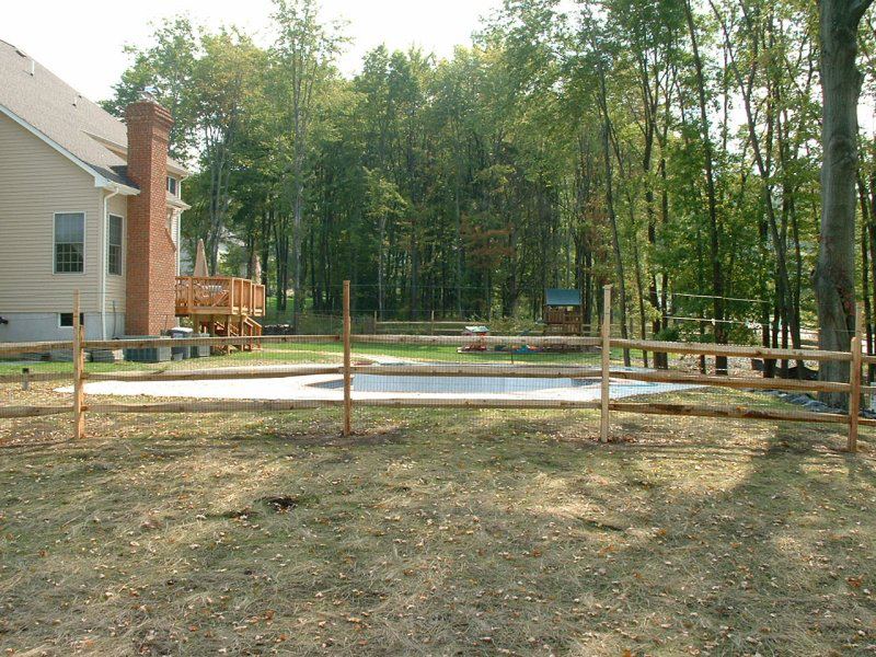 New Installed Rail Fence — Toledo, OH — Patriot Fence