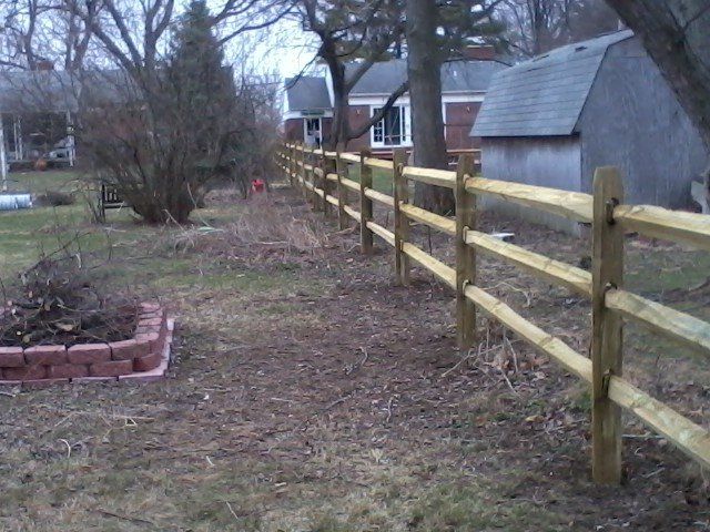 Wood Fence for Landscape Backyard — Toledo, OH — Patriot Fence