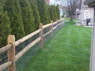Wood Fence with Wire — Toledo, OH — Patriot Fence