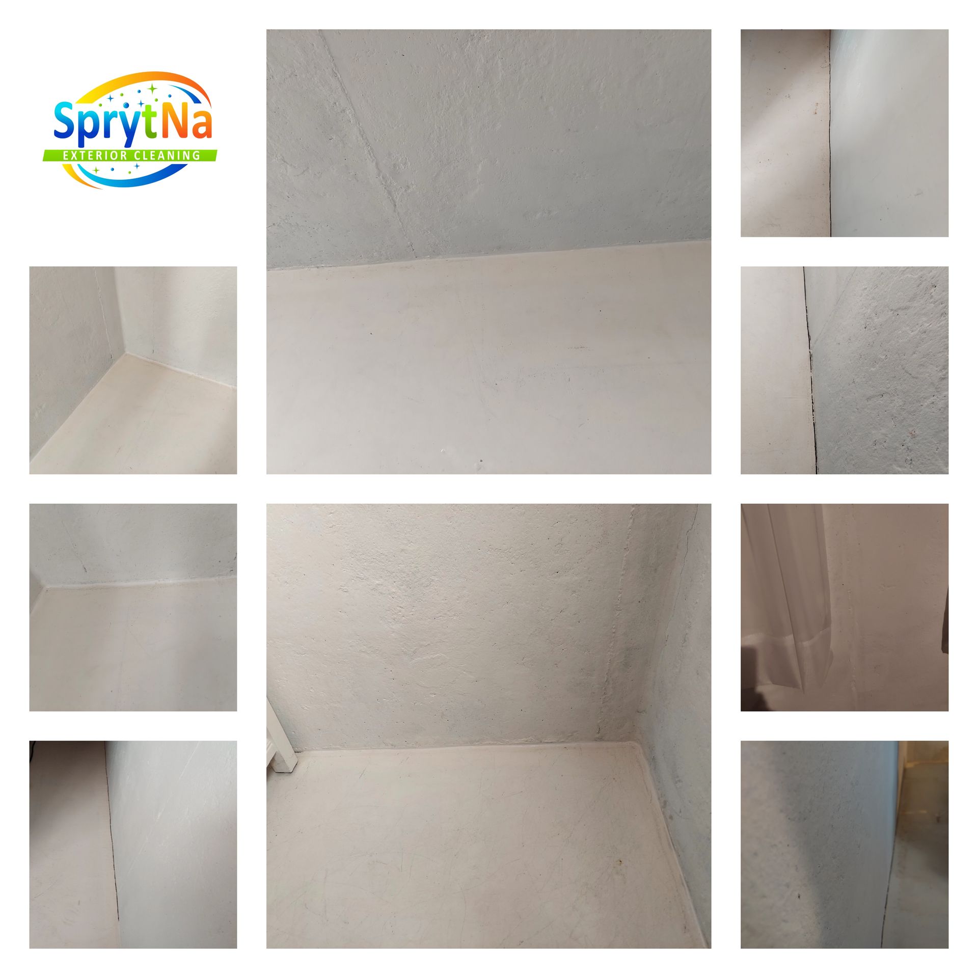 Caulking Seams of a Basement for Pest Control