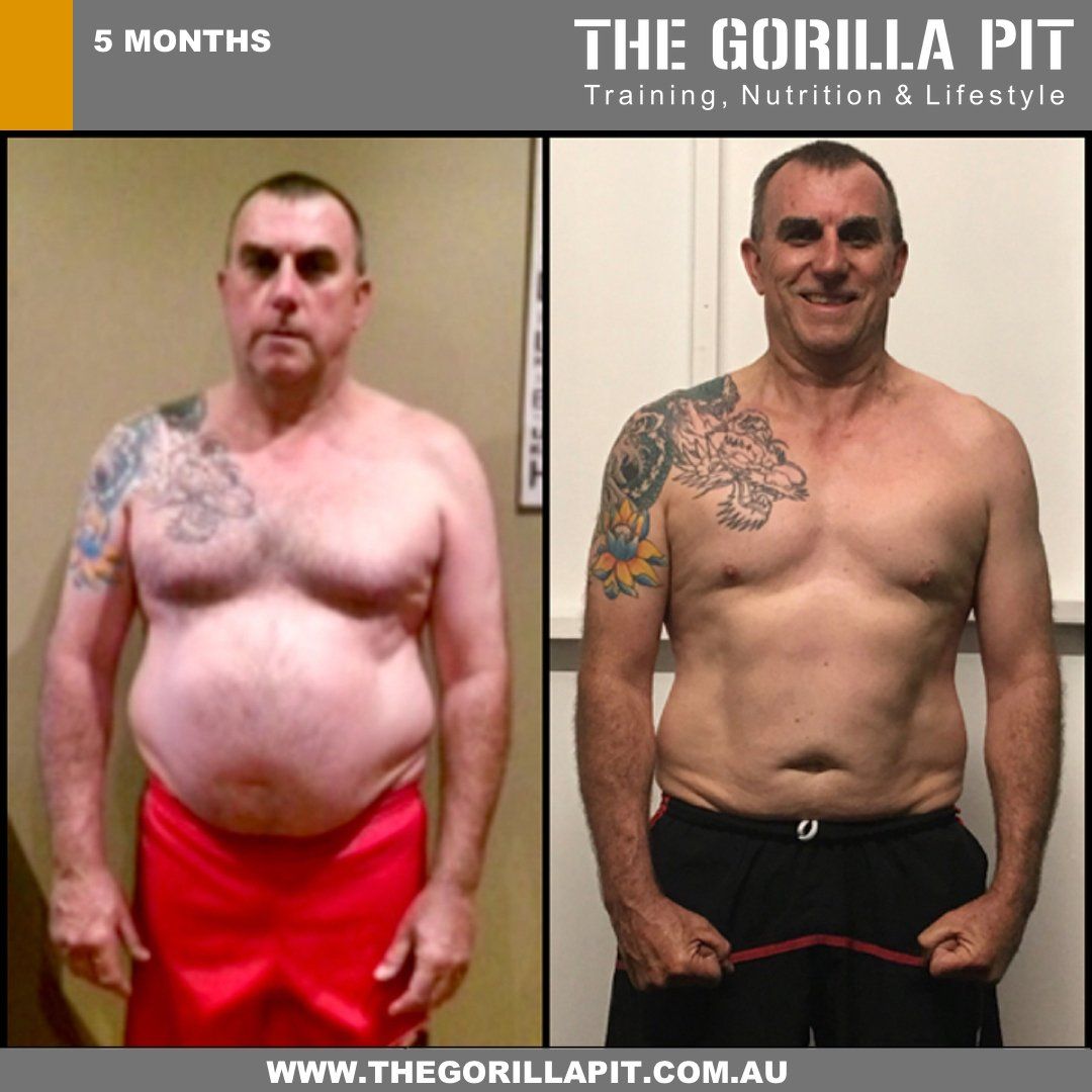 before and after fitness transformation of a man 9