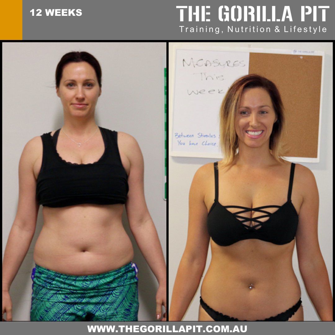 before and after fitness transformation of a woman 2