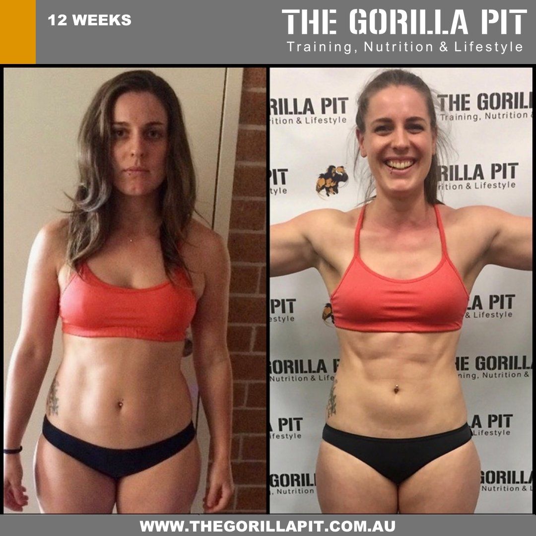 before and after fitness transformation of Gen