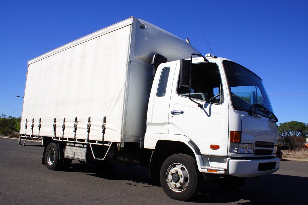 Mall White Truck — Truck Repair in Rockhampton, QLD