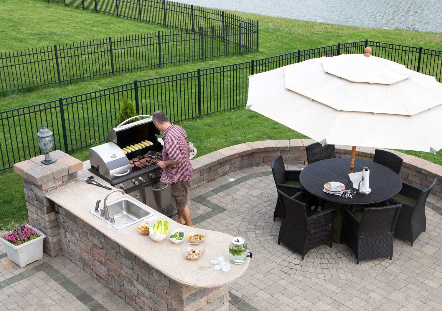 Outdoor Kitchen — Palo Pinto, TX — Spartan Construction and Roofing