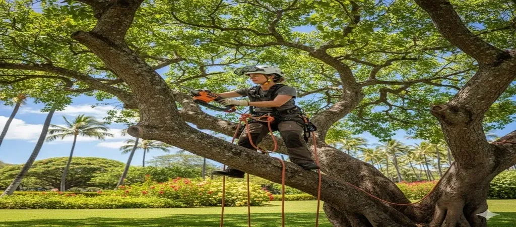Certified arborist tree care service Oahu