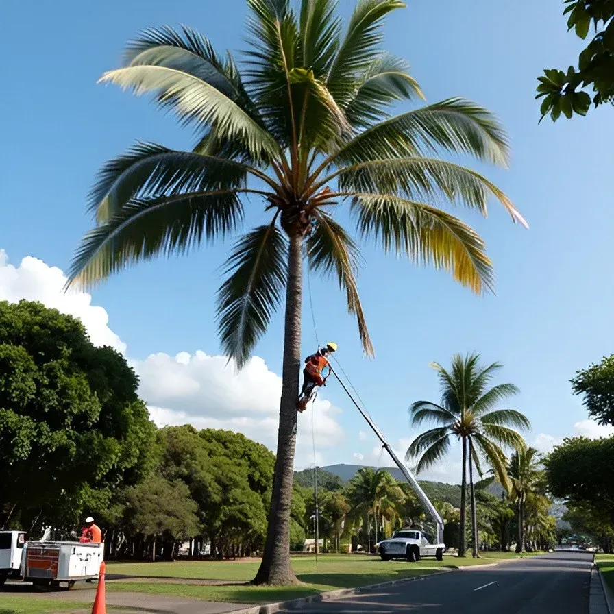 Professional Oahu tree trimming safety experts