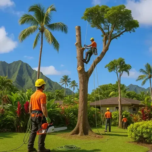 Hawaii professional tree removal service pricing