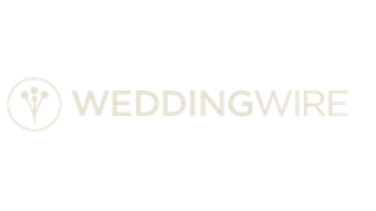 WeddingWire logo in pale gold on a white background