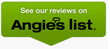 A green button that says `` see our reviews on angie 's list ''