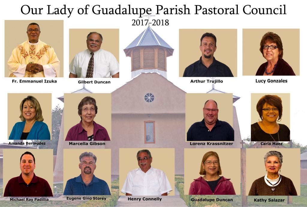 Our Lady of Guadalupe Parish Pastoral Council 2017-2018 Our Lady of Guadalupe Parish Pastoral Council 2017-2018