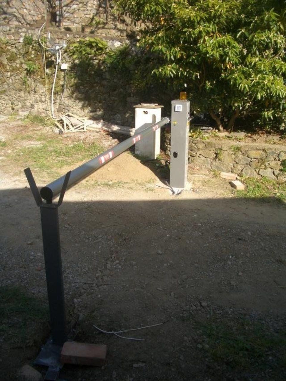 barriera automatica in acciaio