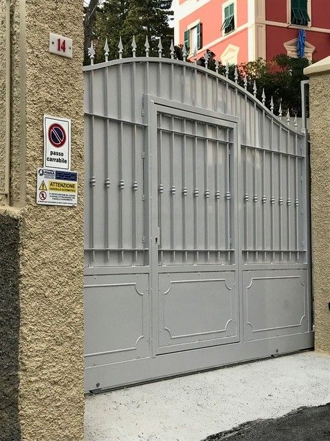 cancello scorrevole per capannone