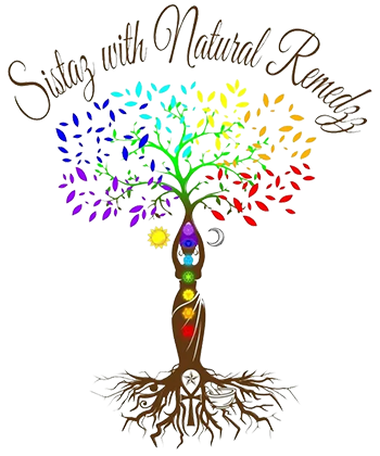 A tree with roots and leaves is surrounded by text that says ' sizzling with natural remedies '