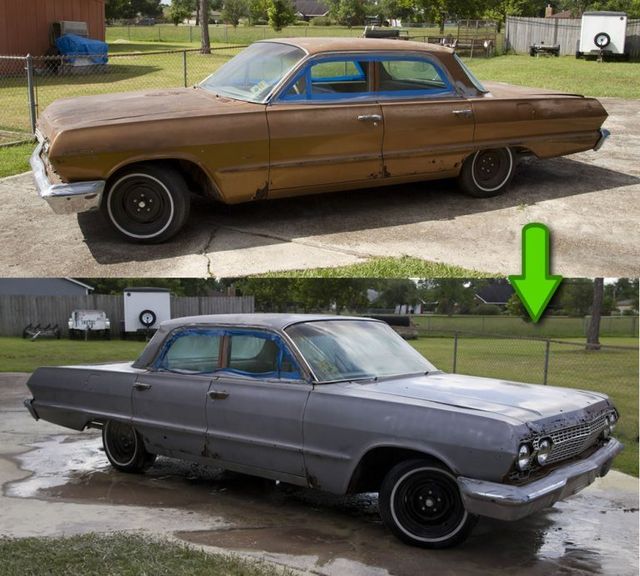 how to prep a car for paint after soda blasting