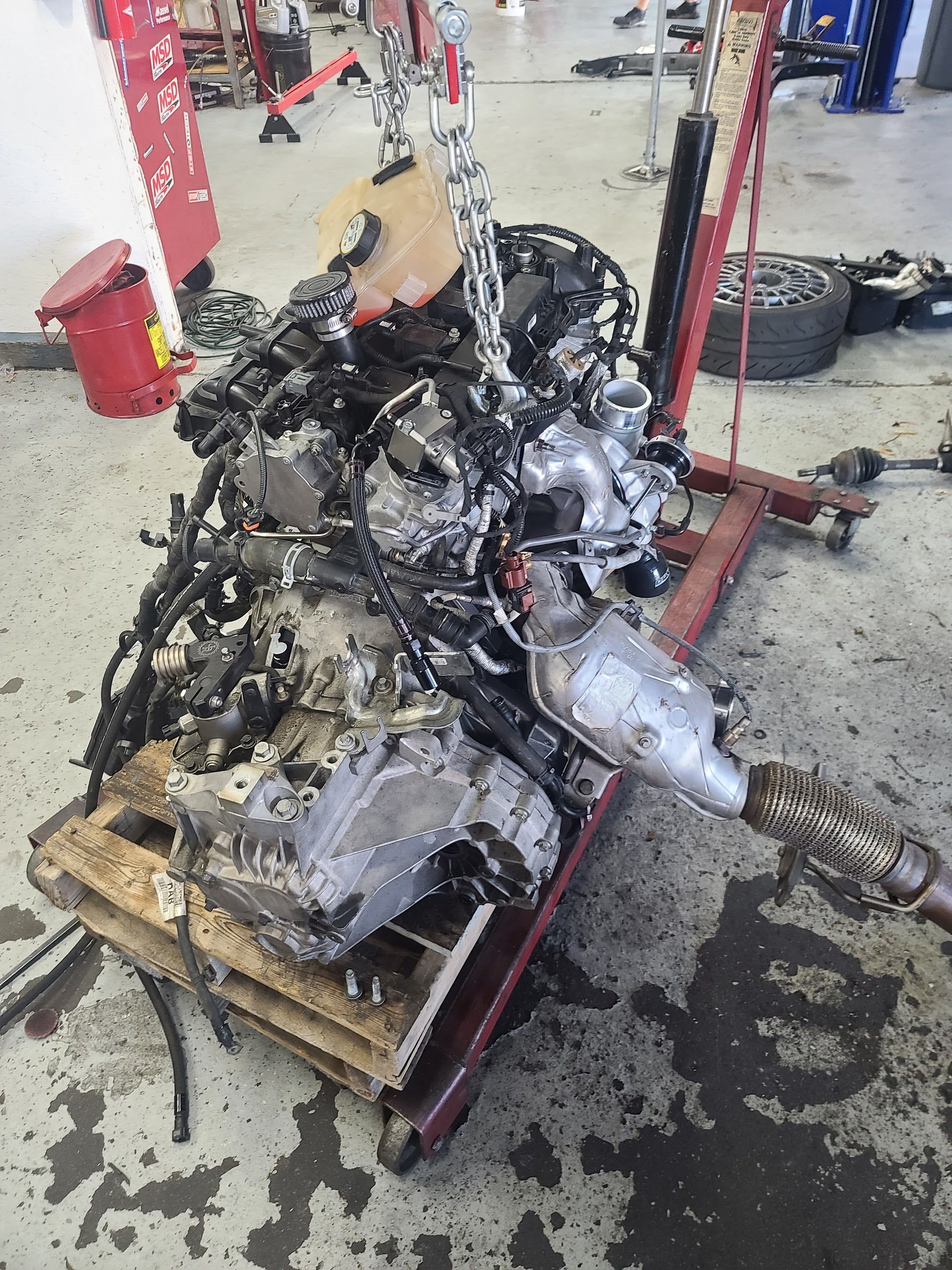 Engine Removed For Complete Overhaul | Elston Auto Care