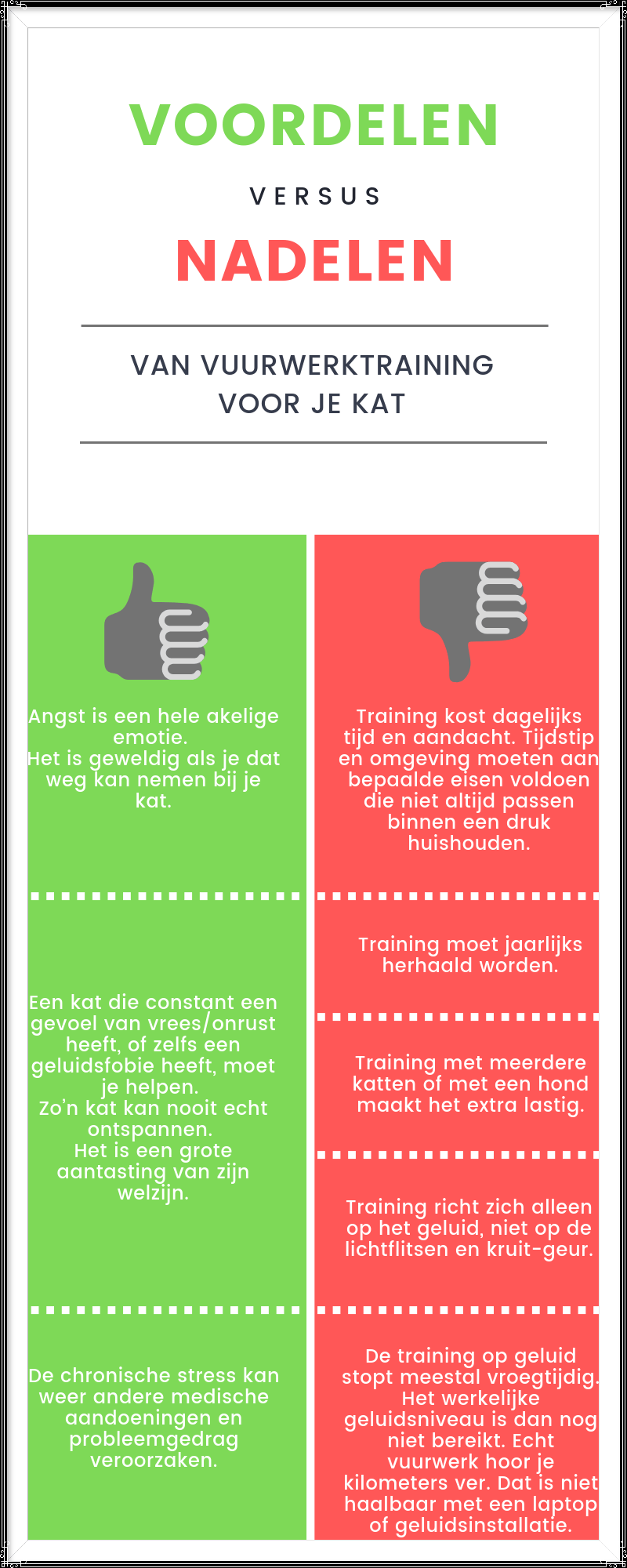 Voordelen versus nadelen vuurwerktraining