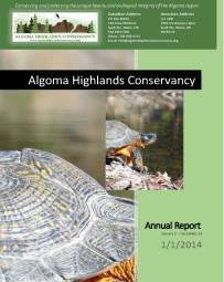 cover of the 2014 annual report